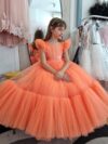 Orange Dress Long Cleopatra CocoBee