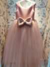 Pearls Princess Dress with Ribbon