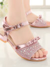Princess Pink Sandals with Heel