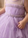 Purple tutu baby dress 2