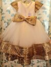Gold Sequinn Dress www.cocobee.eu 1