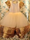 Gold Sequinn Dress www.cocobee.eu 2