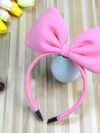 Pink Bow Headband Medium Size CocobeeGirls Accesories