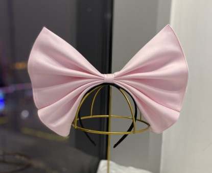 Pink Large Bow Headband CocoBee Shop