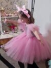 Princess-Ariel-Pink-Sequin-Dress-Cocobee_Moment1