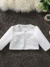 White Bolero with Pearls Cocobee Princess shop