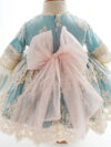 Spanish Blue Lace Cotton Dress