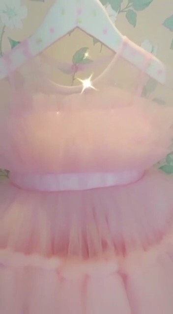 06 – Pink Baby Princess Dress_Moment1