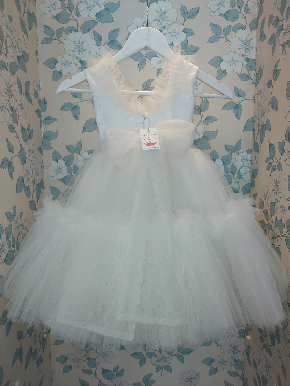 White Tulle Elegant Dress