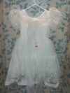 White Lace Party Dress for little Girls at Cococbee Shop 2