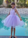 Purple Tulle Dress with Back Bow Cocobee Shop 2