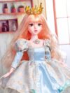 cocobee-Blonde Hair Princess Doll with Flower Maria-1