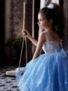 cocobee-Blue Dreams Ombre Evangeline Princess Dress-4