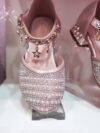 cocobee-Pearls and Rhinestones Heeled Elegant Girls Shoes_Moment