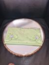 cocobee-Rhinestone Satin Envelope Handbag for Girls-green-2