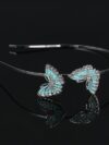 cocobee-Sweet Blue Butterflies Headband for Girls