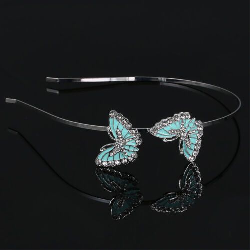 cocobee-Sweet Blue Butterflies Headband for Girls