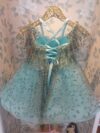 cocobee-Turquoise Sequin Dream Desdemona Special Dress-2