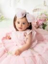 cocobee-Baby Pink Flower Karleen Princess Dress-2
