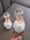 cocobee-Princess Heart Flat Sparkly Girls Shoes-1