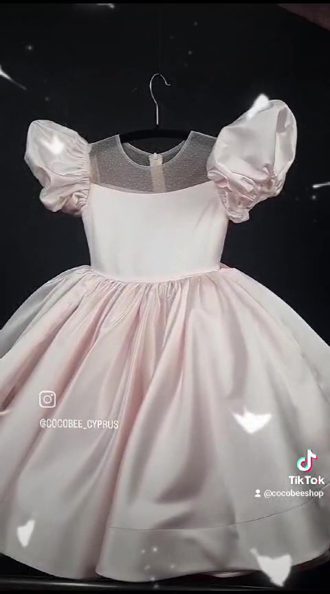 cocobee-Romantic Pink Satin Dress Althea_Moment