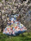 cocobee-Blue 3D Flower Dress Princess Nicole-3