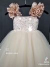 cocobee-Party Dusty Peach Angelina Princess Dress_Moment