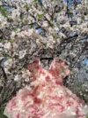 cocobee-Pink 3D Magdalena Flower Princess Dress_Moment