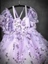 cocobee-Purple 3D Flower Dream Pandora Princess Dress-1