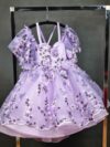 cocobee-Purple 3D Flower Dream Pandora Princess Dress-2