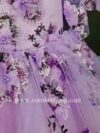 cocobee-Purple 3D Flower Dream Pandora Princess Dress_Moment
