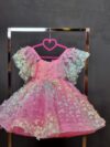 cocobee-Pink 3D Princess Gown Xandra-1