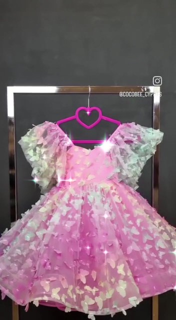 cocobee-Pink 3D Princess Gown Xandra_Moment