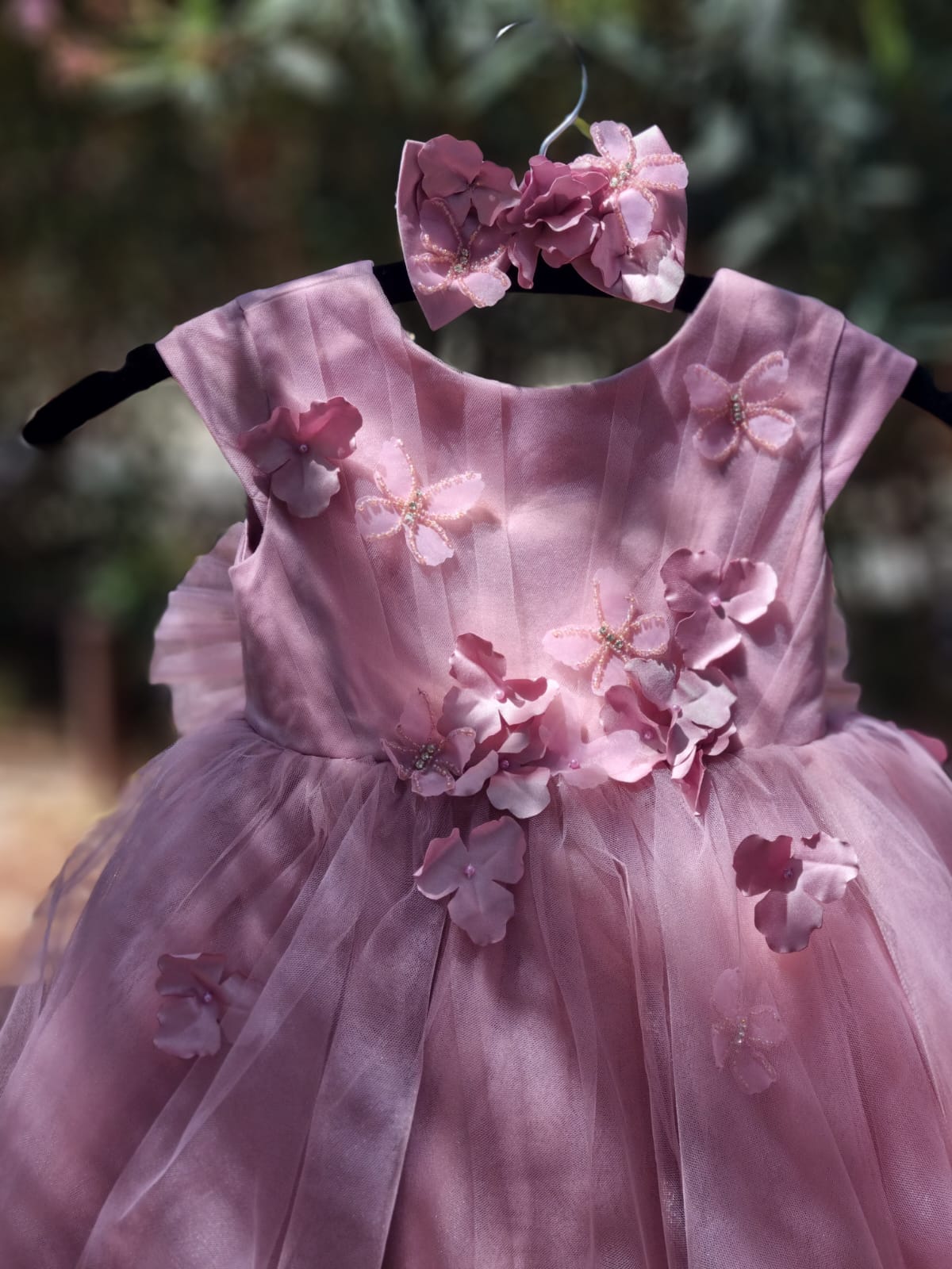 cocobee-Butterfly Party Pink Princess Dress Esmeralda-3