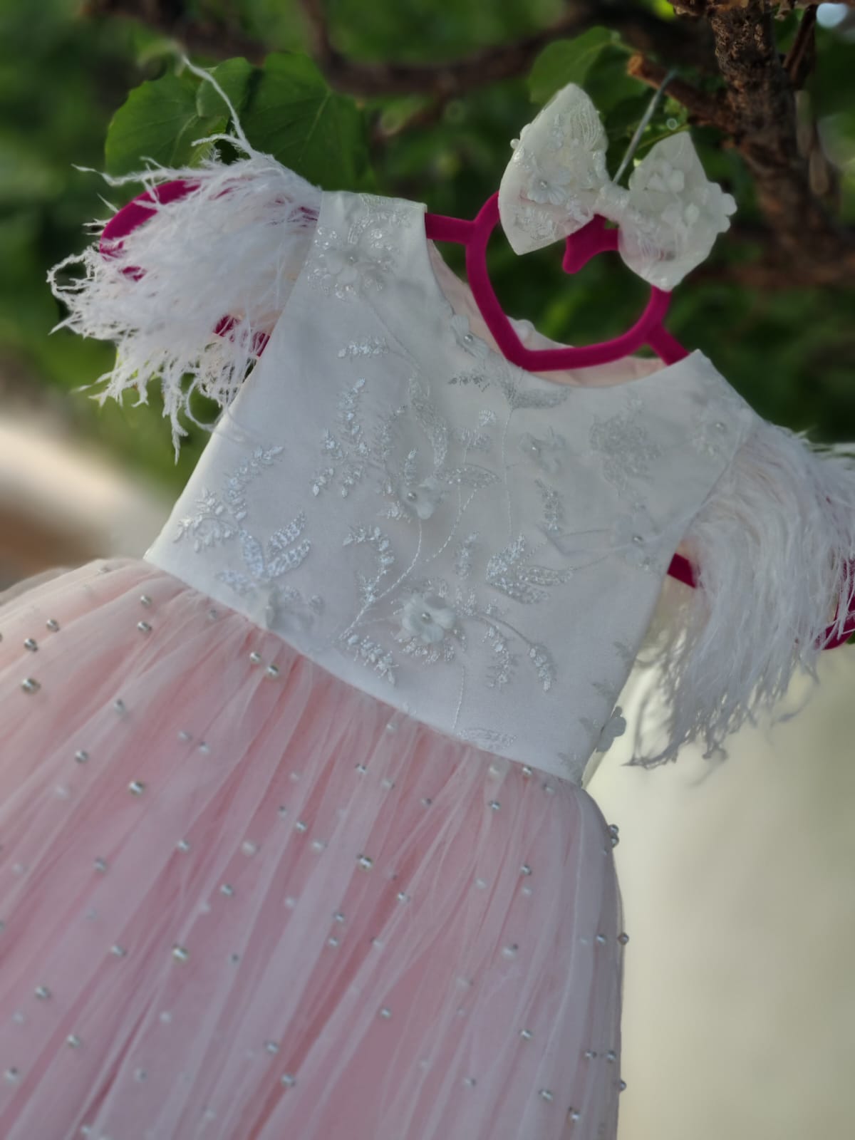 cocobee-Pink Pearls Princess Dress Calla-3