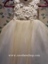 cocobee-Champagne Blossom Lace Tulle Alice Gown 1