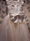 cocobee-Elegance White Tulle and Satin Christiana Princess Dress 2