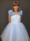 cocobee-Party Blue Angelina Princess Dress2