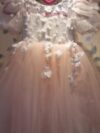 cocobee-Peachy Floral Whimsy Tulle Nora Dress 1