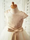 cocobee-Champagne Sequin and Tulle Aurora Princess Dress 3