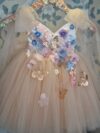 cocobee-Princess Mia’s Enchanted Peach Tulle Dress 1