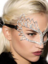 cocobee-Light Luxury Rhinestone Masquerade Half Face Masks Carnival Wing Shape Eye Party Mask3
