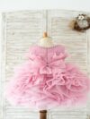 cocobee-Princess Alyssa Rose Thrill Pink Tulle Dress-2