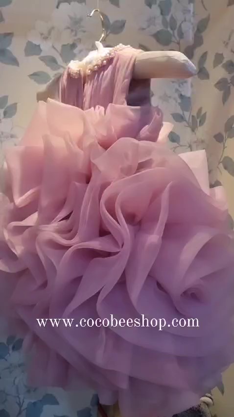 cocobee-Princess Alyssa Rose Thrill Pink Tulle Dress_Moment