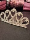 cocobee-Regal Radiance Comb-Style Tiara Hairpin with Rhinestones-1