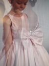 cocobee-Princess Charlotte Radiant Pink Taffeta Gown with Train_Moment