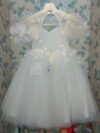 cocobee-White Floral Whimsy Tulle Nora Dress 2