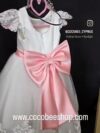 cocobee-Princess Alina White & Pink Christening Set – moment