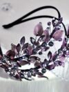 cocobee-Amethyst Elegance Crystal Headband 1