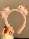 cocobee-Cozy Critter Plush Headband 5